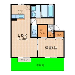 掛川駅 バス12分  構江下車：停歩3分 1階の物件間取画像